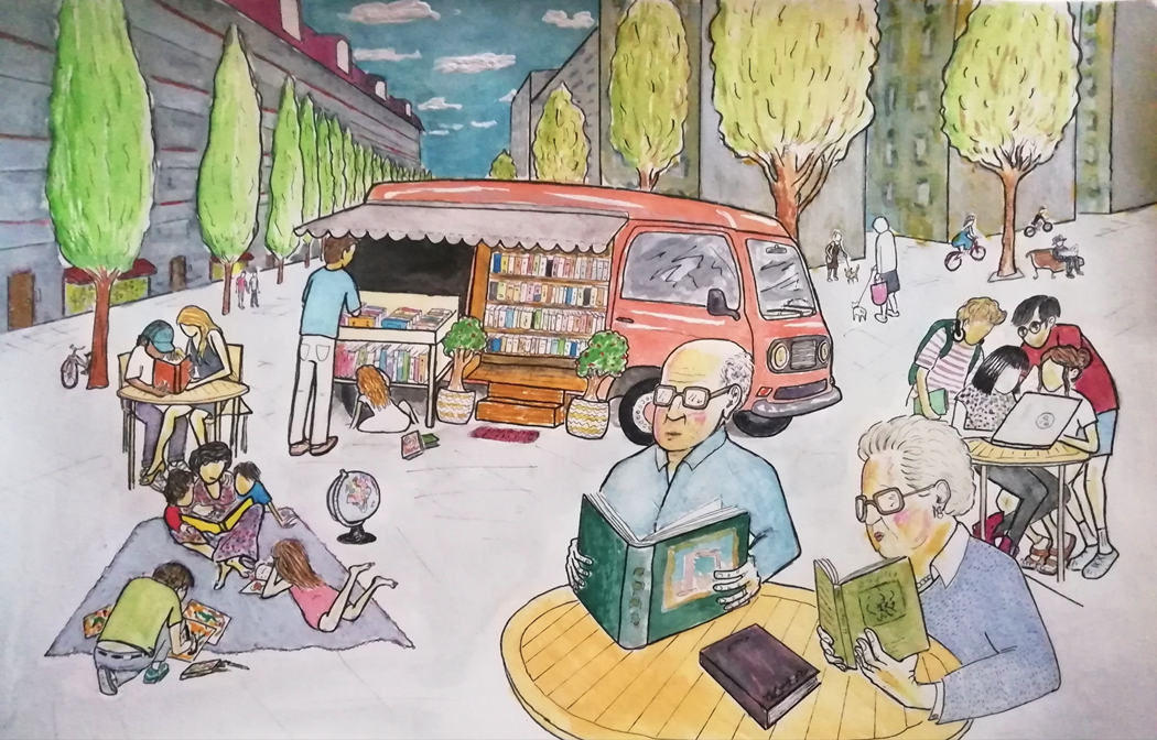 "Aletria - Biblioteca Itinerante" - Casa Invisível 