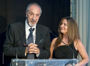 Enzo de Camillis e Serenella Andrade