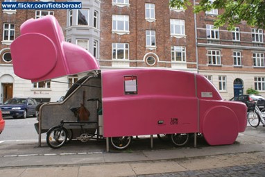 11 - "Caixa" para armazenas bicicletas de carga em Copenhaga, Dinamarca