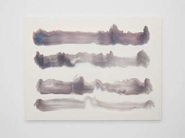 LAU, 2011 |  Tinta acrílica e resina sobre tela | Cortesia Galerie Micheline Szwajcer