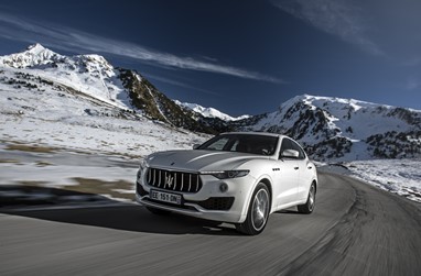 Maserati Levante em Baqueira (Espanha)