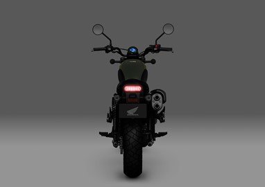 Honda CL500 Verde Metalizado Mate Laurel