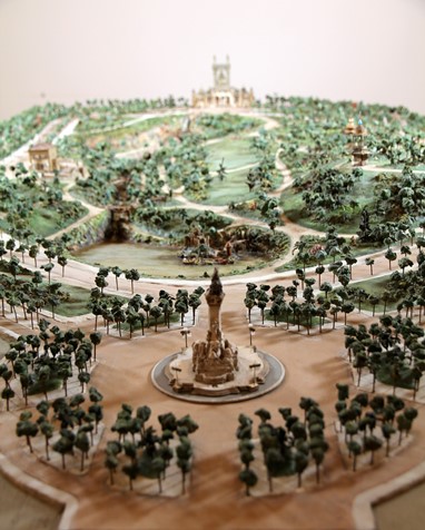 "Melhoramento estético do Rossio. Perspectiva" Cottinelli Telmo. 1935 Tinta-da-china s/ papel Museu de Lisboa