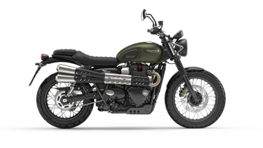 Street Scrambler Matt Khaki Green
