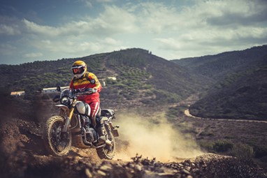 Filipe Elias na Triumph Scrambler 1200 XE 
