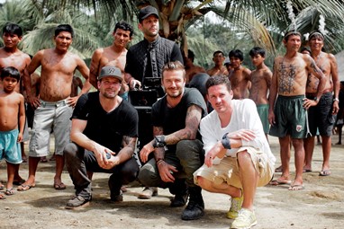 David Beckham no Brasil