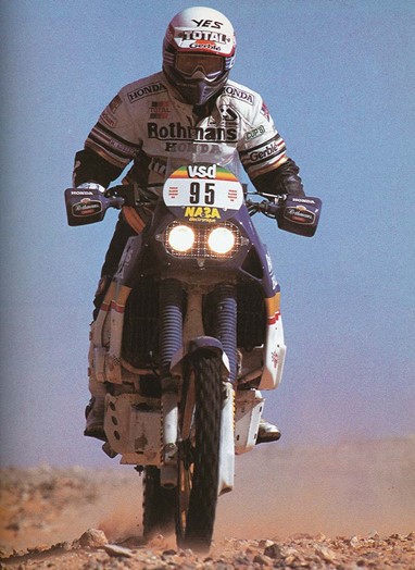 Cyril Neveu, Honda NXR 750V, Dakar 1986