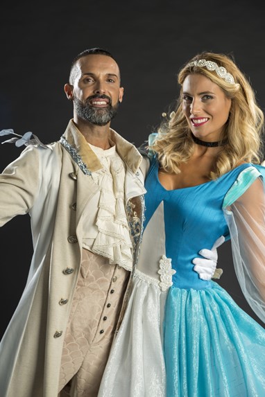 Liliana Santos e Nuno Guerreiro são o Príncipe e a Cinderela