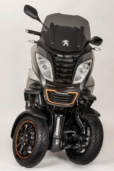 Metropolis RS 400i Cinzento Titânio/Laranja