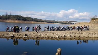 Onde a Barragem da Aguieira submerge a estrada