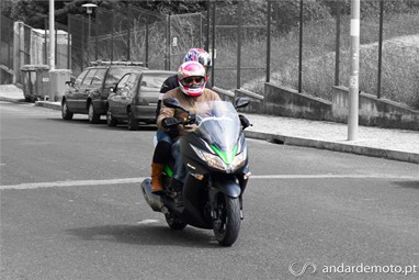 Com pendura, a subir como "moto crescida"!