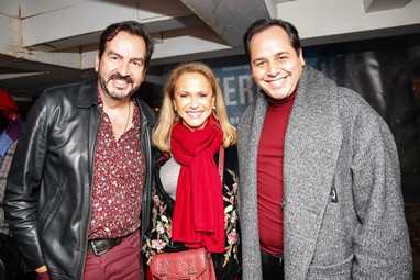 João Libério, Xenica Jardim e Henrique Brust