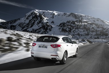 Maserati Levante em Baqueira (Espanha)