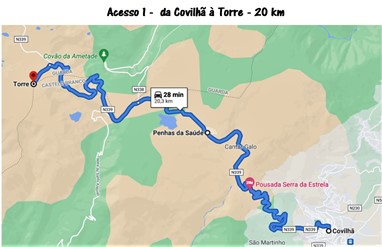 Da Covilhã à Torre