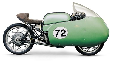 Moto Guzzi 350 Monocilindrica de 1953