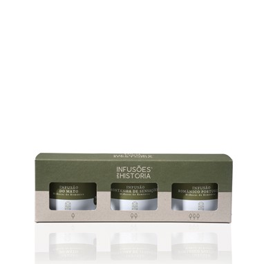 INFUSÕES COM HISTÓRIA_CHÁS DO ROMÂNTICO CONJUNTO 3 LATAS PVPR 13,99 EUR