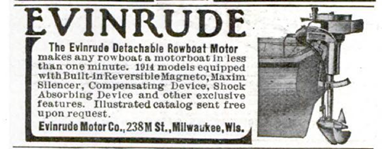 Publicidade Original ao motor Evinrude