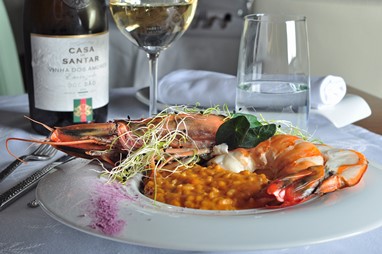Risoto de camarão Tigre  ©Maria Mattos