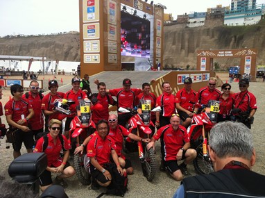 Hélder Rodrigues no Dakar 2013