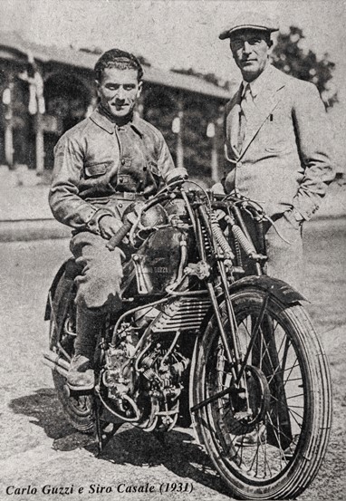 Carlo Guzzi e Siro Casale em 1931