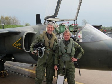 Stéphane Mertens prestes a voar!