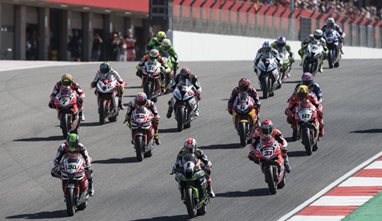 Momento dramático em que Rea atropela Davies