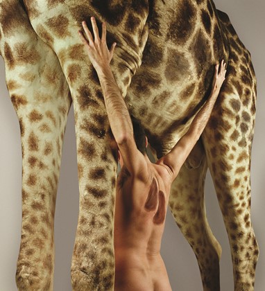 Eduardo Sourrouille Self-portrait with  a gorgeous friend.2008