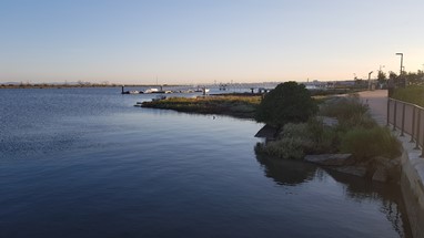 Rio Tejo na Póvoa de Santa Iria - actualidade