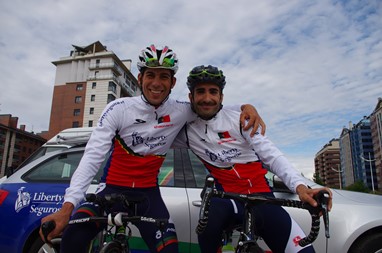 Nelson Oliveira e Tiago Machado