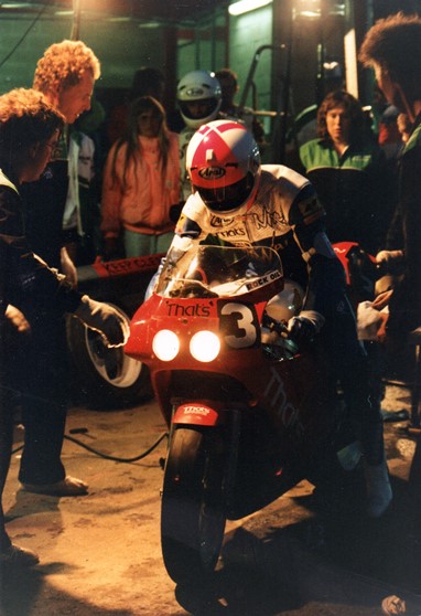 Mat Oxley na RC30 da That's em 1990