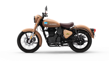 Royal Enfield Classic Signals 350 Desert Sand