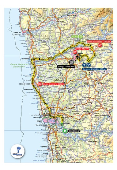 2ª Etapa - Gondomar - Braga [171,8 Km]