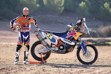 Ruben Faria com a nova KTM Rally 2014