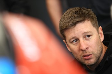 O director técnico da Victory Racing, Brian Wismann