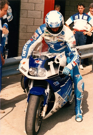 Moineau, seguido por Melliand atrás