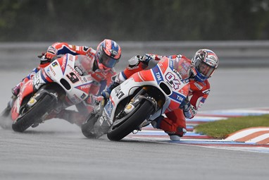 As Ducati pramac também funcionam bem em Brno