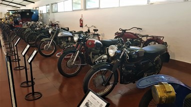 Museu do Caramulo - Motos - panorâmica