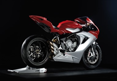 MV Agusta F3 800 vermelho/prateado