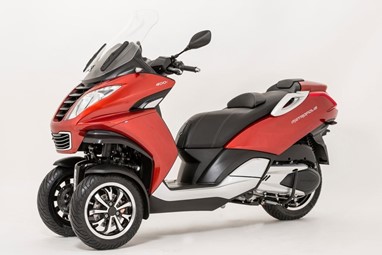 Metropolis 400i Vermelho
