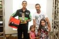 Ricardo Kaphê recebe o troféu ©  Carol Sarto 