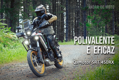 Teste QJMotor SRT 450RX - Polivalente e Eficaz