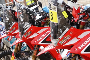 Motos da Equipa HRC