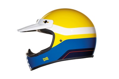 X.G200 DIRT-FEVER YELLOW-BLUE-WHITE