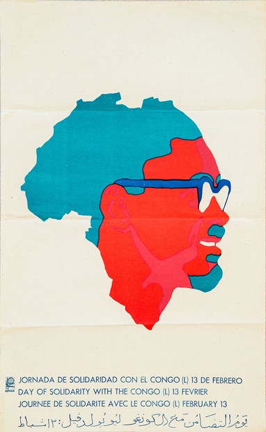 Cartaz alusivo à Jornada de Solidariedade para com o Congo, 1972 Alfredo G. Rostgaard