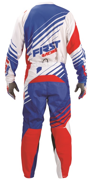 First Racing DATA 2016 Hexagon - Camisola + Calças + Luvas (atrás)