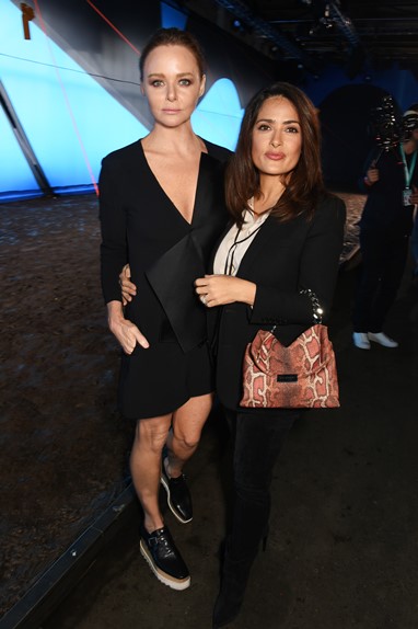 Stella McCartney e Salma Hayek