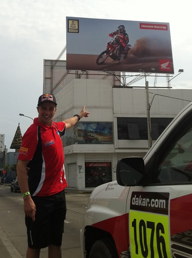 Hélder Rodrigues no Dakar 2013