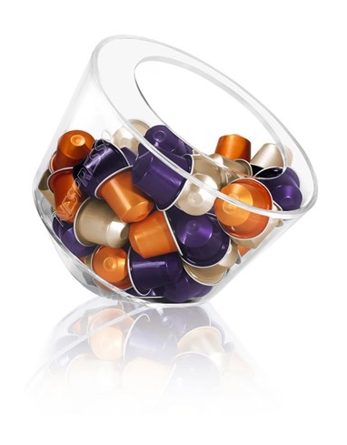Glass Bonbonnière 