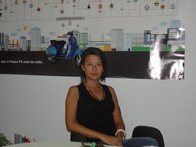 Sara Chen - responsável Piaggio e Vespa em Portugal  