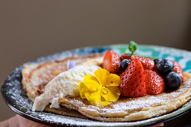 Panqueca Frutos Vermelhos